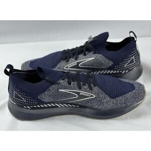 Brooks Levitate GTS 5 Shoes Mens 13 StealthFit Blue Running Athletic Sneakers